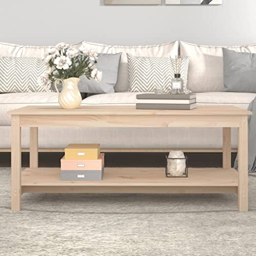 UTSRABFA Couchtisch Coffee Table beistelltisch for Innenraum Wohnzimmer 110x55x45 cm Massivholz Kiefer UTSRABFA Couchtisch Coffee Table beistelltisch for Innenraum Wohnzimmer 110x55x45 cm Massivholz Kiefer von UTSRABFA