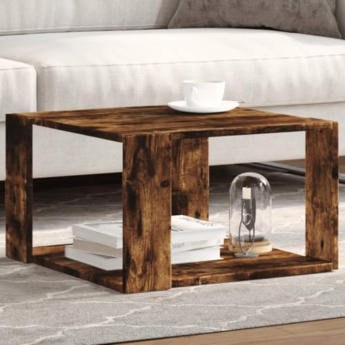 UTSRABFA Couchtisch Räuchereiche Wohnzimmer möbel Couchtische for Wohnzimmer Innenraum 51,5x51,5x30 cm Holzwerkstoff UTSRABFA Couchtisch Räuchereiche Wohnzimmer möbel Couchtische for Wohnzimmer Innenraum 51,5x51,5x30 cm Holzwerkstoff von UTSRABFA