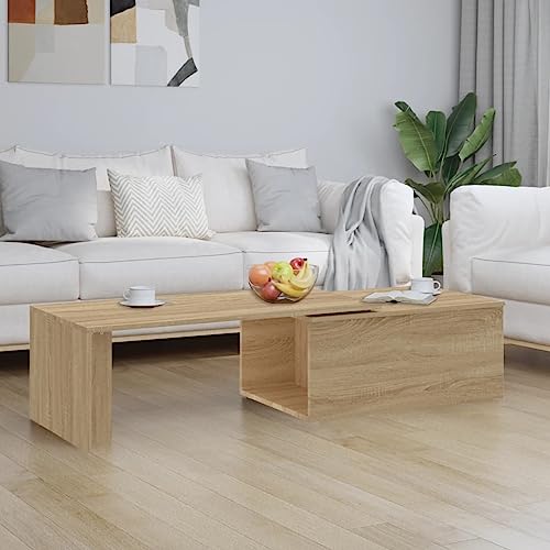 UTSRABFA Couchtisch Sonoma-Eiche couchtisch Tisch Wohnzimmer for Innenraum Esszimmer 150x50x35 cm Holzwerkstoff UTSRABFA Couchtisch Sonoma-Eiche couchtisch Tisch Wohnzimmer for Innenraum Esszimmer 150x50x35 cm Holzwerkstoff von UTSRABFA