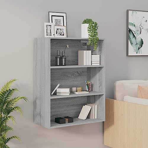 UTSRABFA Hängeschrank Grau Sonoma flurschrank gartenschrank for Innenraum Wohnzimmer 69,5x32,5x90 cm UTSRABFA Hängeschrank Grau Sonoma flurschrank gartenschrank for Innenraum Wohnzimmer 69,5x32,5x90 cm von UTSRABFA