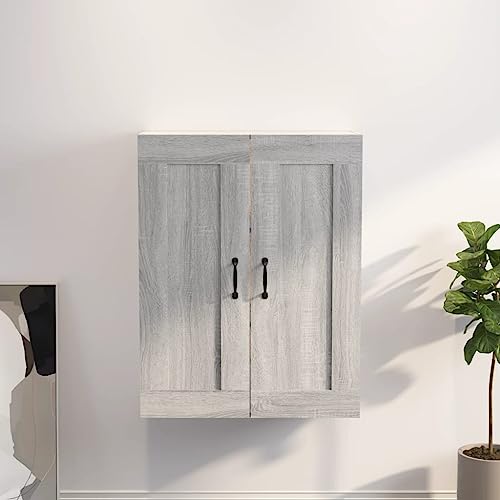 UTSRABFA Hängeschrank Grau Sonoma sideboards kleiderschrank for Schlafzimmer Büro 69,5x32,5x90 cm UTSRABFA Hängeschrank Grau Sonoma sideboards kleiderschrank for Schlafzimmer Büro 69,5x32,5x90 cm von UTSRABFA