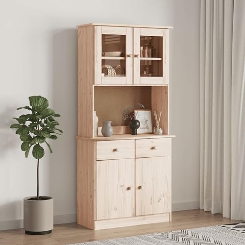 UTSRABFA Highboard ALTA sideboards gartenschrank for Innenraum Büro 77x35x165 cm Massivholz Kiefer UTSRABFA Highboard ALTA sideboards gartenschrank for Innenraum Büro 77x35x165 cm Massivholz Kiefer von UTSRABFA