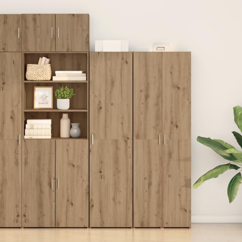 UTSRABFA Highboard Eichenholz sideboards kommoden for Büro Wohnzimmer 45x42.5x185 cm Holzwerkstoff UTSRABFA Highboard Eichenholz sideboards kommoden for Büro Wohnzimmer 45x42.5x185 cm Holzwerkstoff von UTSRABFA