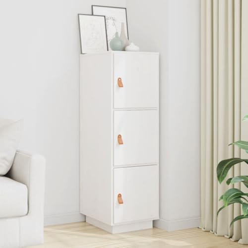 UTSRABFA Highboard Weiß Schrank kleiderschrank for Büro Schlafzimmer 34x40x108,5 cm Massivholz Kiefer UTSRABFA Highboard Weiß Schrank kleiderschrank for Büro Schlafzimmer 34x40x108,5 cm Massivholz Kiefer von UTSRABFA