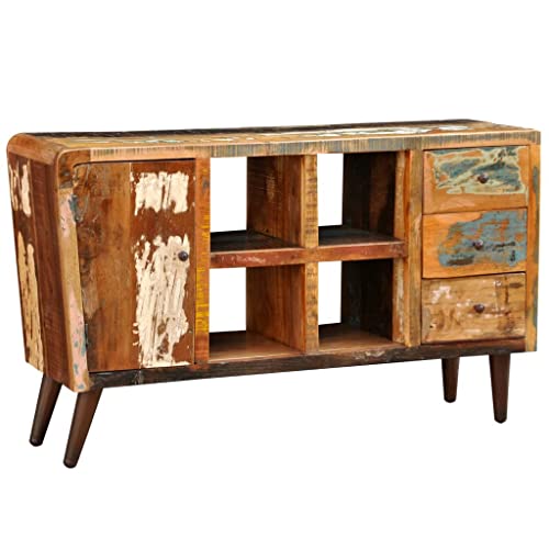 UTSRABFA Kommode Massivholz 1 Tür 4 Fächer und 3 Schubladen sideboards Schrank for Innenraum Schlafzimmer UTSRABFA Kommode Massivholz 1 Tür 4 Fächer und 3 Schubladen sideboards Schrank for Innenraum Schlafzimmer von UTSRABFA