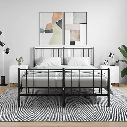 UTSRABFA Nachttische 2 STK. Hochglanz-Weiß Bedside Table beistelltisch for Zimmer Wohnzimmer 40x40x50 cm Holzwerkstoff von UTSRABFA