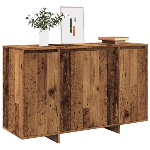 UTSRABFA Sideboard Altholz-Optik gartenschrank kommoden for Innenraum Wohnzimmer 120x41x75 cm Holzwerkstoff von UTSRABFA