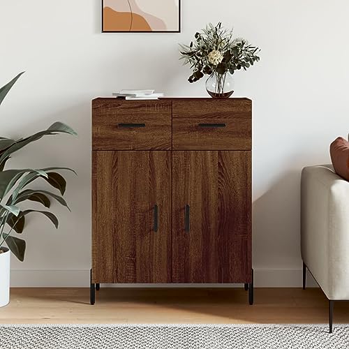 UTSRABFA Sideboard Braun Eichen-Optik sideboards gartenschrank for Büro Innenraum 69,5x34x90 cm Holzwerkstoff UTSRABFA Sideboard Braun Eichen-Optik sideboards gartenschrank for Büro Innenraum 69,5x34x90 cm Holzwerkstoff von UTSRABFA