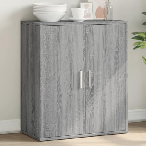 UTSRABFA Sideboard Grau Sonoma-Eiche kleiderschrank kommoden for Innenraum Schlafzimmer 60x31x70 cm Holzwerkstoff UTSRABFA Sideboard Grau Sonoma-Eiche kleiderschrank kommoden for Innenraum Schlafzimmer 60x31x70 cm Holzwerkstoff von UTSRABFA