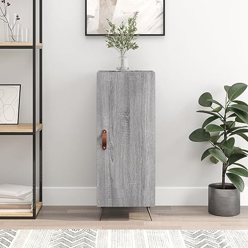 UTSRABFA Sideboard Grau Sonoma gartenschrank flurschrank for Schlafzimmer Wohnzimmer 34,5x34x90 cm Holzwerkstoff UTSRABFA Sideboard Grau Sonoma gartenschrank flurschrank for Schlafzimmer Wohnzimmer 34,5x34x90 cm Holzwerkstoff von UTSRABFA