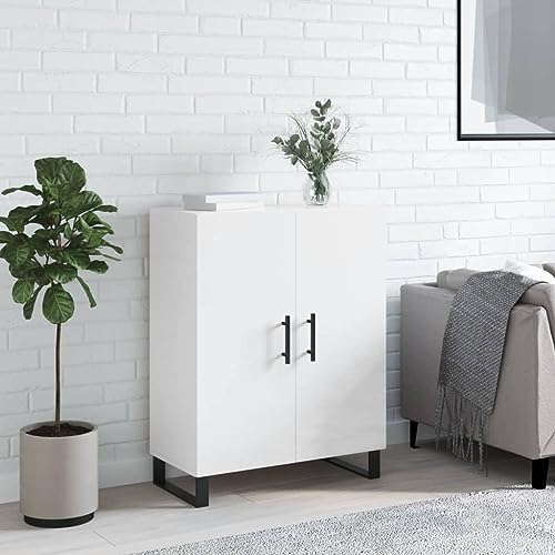 UTSRABFA Sideboard Hochglanz-Weiß Schrank gartenschrank for Wohnzimmer Innenraum 69,5x34x90 cm Holzwerkstoff UTSRABFA Sideboard Hochglanz-Weiß Schrank gartenschrank for Wohnzimmer Innenraum 69,5x34x90 cm Holzwerkstoff von UTSRABFA