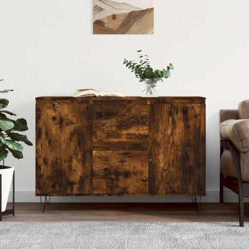 UTSRABFA Sideboard Räuchereiche flurschrank gartenschrank for Büro Schlafzimmer 104x35x70 cm Holzwerkstoff UTSRABFA Sideboard Räuchereiche flurschrank gartenschrank for Büro Schlafzimmer 104x35x70 cm Holzwerkstoff von UTSRABFA