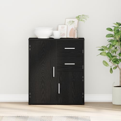 UTSRABFA Sideboard Schwarze Eiche sideboards Schrank for Büro Schlafzimmer 60 x 31 x 70 cm Holzwerkstoff UTSRABFA Sideboard Schwarze Eiche sideboards Schrank for Büro Schlafzimmer 60 x 31 x 70 cm Holzwerkstoff von UTSRABFA