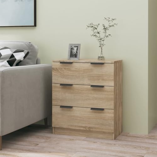 UTSRABFA Sideboard Sonoma-Eiche flurschrank Schrank for Büro Schlafzimmer 60x30x70 cm Holzwerkstoff von UTSRABFA
