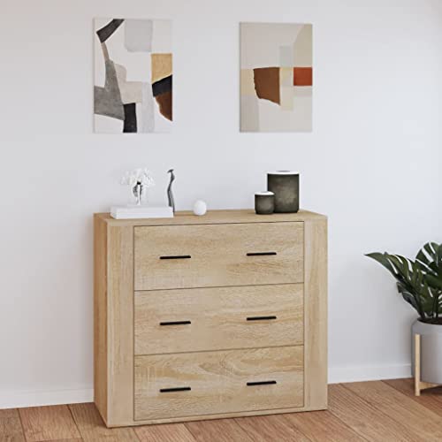 UTSRABFA Sideboard Sonoma-Eiche flurschrank Schrank for Schlafzimmer Büro 80x33x70 cm Holzwerkstoff UTSRABFA Sideboard Sonoma-Eiche flurschrank Schrank for Schlafzimmer Büro 80x33x70 cm Holzwerkstoff von UTSRABFA