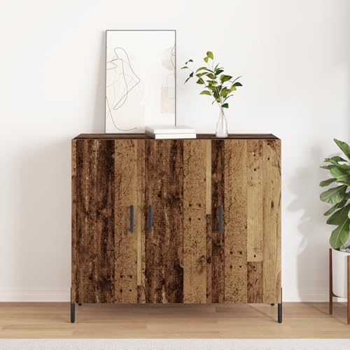 UTSRABFA Sideboard Vintage-Holz gartenschrank gartenschrank for Wohnzimmer Schlafzimmer 90x34x80 cm Holzwerkstoff UTSRABFA Sideboard Vintage-Holz gartenschrank gartenschrank for Wohnzimmer Schlafzimmer 90x34x80 cm Holzwerkstoff von UTSRABFA