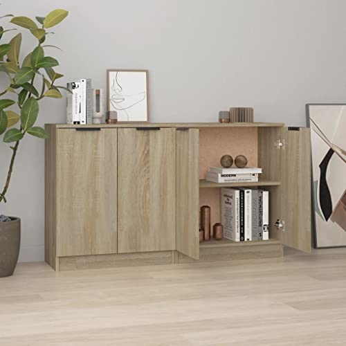 UTSRABFA Sideboards 2 STK. Sonoma Eiche sideboards Schrank for Innenraum Büro 60x30x70 cm Holzwerkstoff UTSRABFA Sideboards 2 STK. Sonoma Eiche sideboards Schrank for Innenraum Büro 60x30x70 cm Holzwerkstoff von UTSRABFA