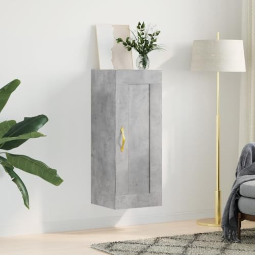 UTSRABFA Wandschrank Betongrau sideboards flurschrank for Innenraum Büro 34,5x34x90 cm Holzwerkstoff UTSRABFA Wandschrank Betongrau sideboards flurschrank for Innenraum Büro 34,5x34x90 cm Holzwerkstoff von UTSRABFA