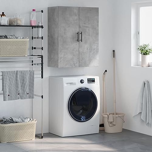 UTSRABFA Wandschrank Betongrau sideboards gartenschrank for Wohnzimmer Innenraum 69,5x34x90 cm von UTSRABFA