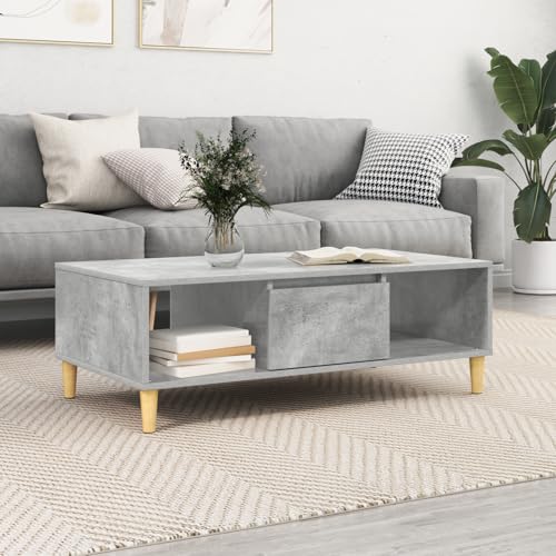 UTSRABFA mit Speicher mit Tür Betongrau Couchtische beistelltisch for Innenraum Esszimmer 103,5 x 60 x 35 cm Holzwerkstoff UTSRABFA mit Speicher mit Tür Betongrau Couchtische beistelltisch for Innenraum Esszimmer 103,5 x 60 x 35 cm Holzwerkstoff von UTSRABFA