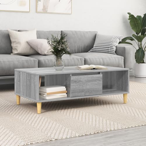 UTSRABFA mit Speicher mit Tür Grau Sonoma Couch Tisch Wohnzimmer möbel for Innenraum Wohnzimmer 103,5 x 60 x 35 cm Holzwerkstoff UTSRABFA mit Speicher mit Tür Grau Sonoma Couch Tisch Wohnzimmer möbel for Innenraum Wohnzimmer 103,5 x 60 x 35 cm Holzwerkstoff von UTSRABFA