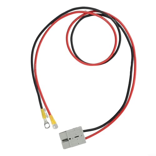 50 A für Anderson auf M8 Lug Terminal Anschlusskabel 12 AWG für elektrische Geräte, wiederaufladbare Batterien und Netzteile (100 cm) von UTTASU