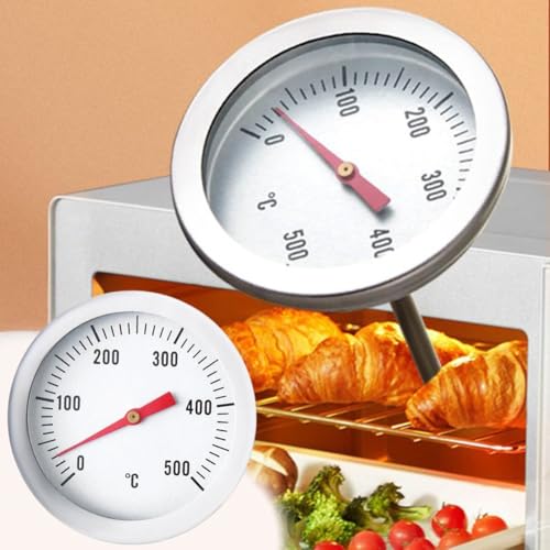 70 mm langes Sensor-Ofenthermometer aus Edelstahl mit M8-Gewinde, entworfen für genaue Temperaturüberwachung in verschiedenen Ofentypen und Grills von UTTASU