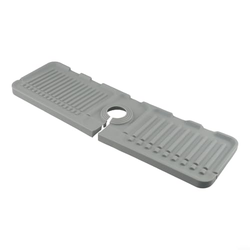 Abtropffläche für Küchenspüle, schützende Wassersammelmatte für Wasserhähne, eine praktische Lösung zur Vermeidung von Wasserschäden () von UTTASU