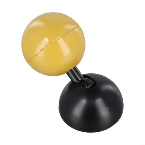 Auto Push to Start Button Rocker for Engine Start and Stop with Applications in Automotive and PC Settings (Yellow) von UTTASU