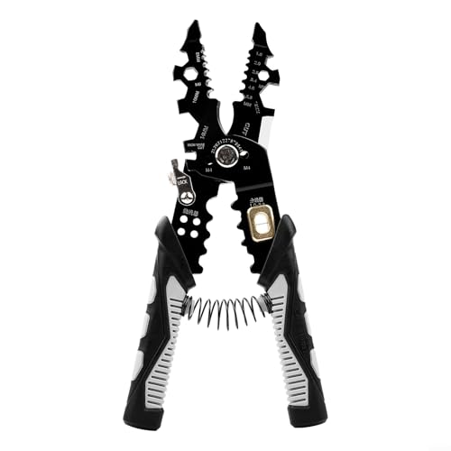 Automatische Abisolierzange für Elektriker und Wartung mit kompaktem, leichtem Design, Chrom-Vanadium-Stahl-Material und hocheffizienten Schneidklingen von UTTASU