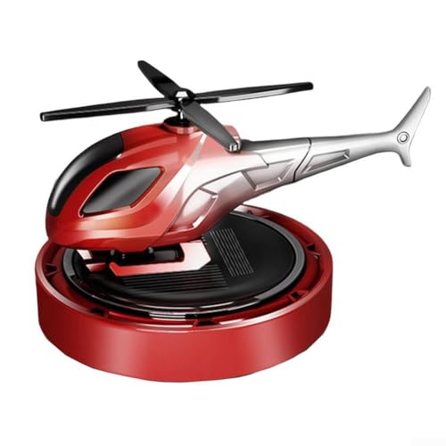 Automatischer Solar-Aromatherapie-Diffusor für schnelle und einfache Verwendung im Armaturenbrett (rot) von UTTASU