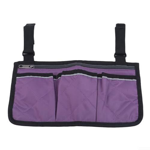 Camping Armlehne Organizer Tasche – Faltbarer Campingstuhl Armlehne Hängende Aufbewahrungstasche für Outdoor Camping Strand Zuhause Aufbewahrung (lila) von UTTASU