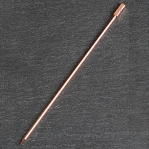 Cocktail-Picker aus Edelstahl, 9 Stück, ideal zum Servieren auf Partys oder Restaurants (zylindrischer Kopf) von UTTASU