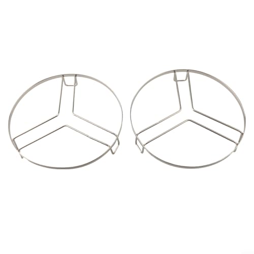 Dampfgarer-Set aus Edelstahl mit effizientem Luftstrom-Design (20 cm) von UTTASU