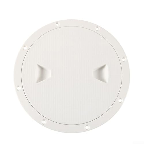 Deck-Inspektionslukenabdeckung für Boote und Yachten mit sicherer Dichtung, ABS-Konstruktion, herausschraubbares Design für einfachen Zugang zu Unterdeck-Bereichen (20,3 cm) von UTTASU