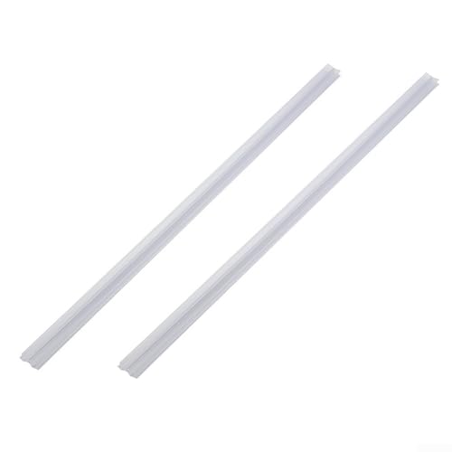 Duschtürdichtung, 50 cm, 2 Stück, einfach zu installieren, hält Ihren Duschbereich sauber und trocken (23 mm) von UTTASU
