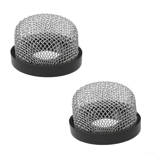 Edelstahl 34 Zoll Luftsprudler Siebsieb für Livewell Pumpe, 14 Innengewinde für optimale Wasserzirkulation (2 Stück) von UTTASU