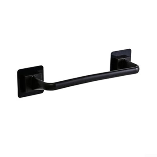 Effizientes Wand-Handtuch-Aufbewahrungsregal, ideal zum Organisieren von Handtüchern mit Stil (Schwarz, S) von UTTASU