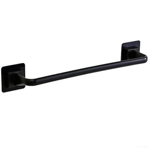 Effizientes Wand-Handtuch-Aufbewahrungsregal, ideal zum Organisieren von Handtüchern mit Stil (schwarz, L) von UTTASU