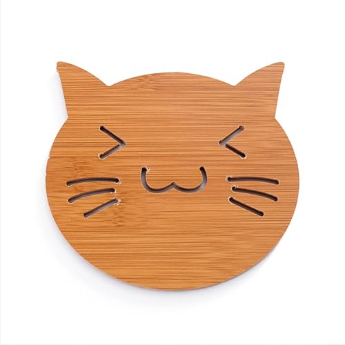Einzigartige Tischsets mit Holzdruck, hitzebeständige Untersetzer für Abendessen, Versammlungen und den täglichen Gebrauch (B) von UTTASU