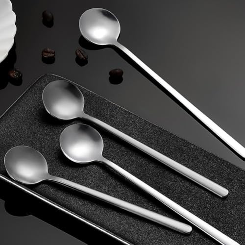 Eisteelöffel mit langem Griff, 13-teiliges Set aus Edelstahl, perfekt zum Mischen von kalten Getränken Eisteelöffel mit langem Griff, 13-teiliges Set aus Edelstahl, perfekt zum Mischen von kalten Getränken von UTTASU