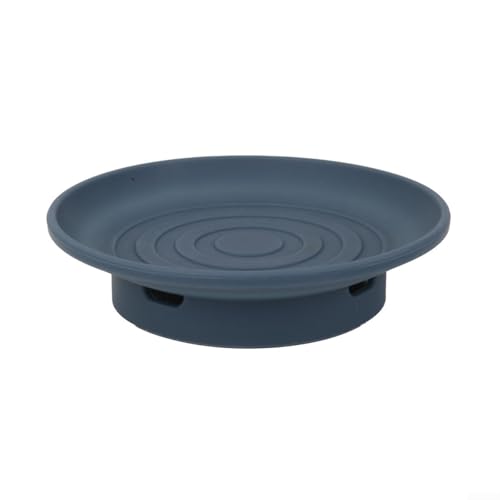 Elegant Solution Silikon-Weinglasabdeckungen, entworfen, um über Ihre Lieblings-Vorspeisenplatten und Snack-Tabletts zu passen (blau) von UTTASU