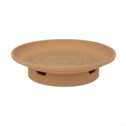 Elegant Solution Silikon-Weinglasabdeckungen, entworfen, um über Ihre Lieblings-Vorspeisenplatten und Snack-Tabletts zu passen (gelb) von UTTASU