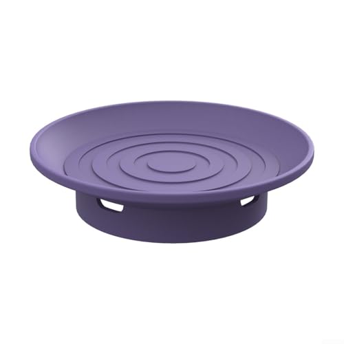 Elegant Solution Silikon-Weinglasabdeckungen, entworfen, um über Ihre Lieblings-Vorspeisenplatten und Snack-Tabletts zu passen (lila) von UTTASU
