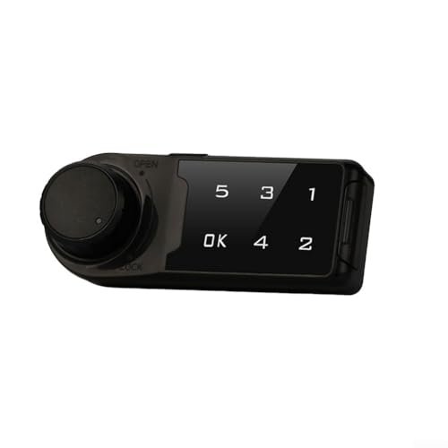 Elektronisches Passwort-Türschloss für Schränke, Touchscreen-Design mit Anti-Diebstahl- und Sicherheitsfunktionen (20 mm) von UTTASU