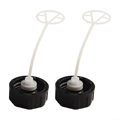 Ersatz-Kraftstofftank für Heckenschere, Freischneider und Kettensägenmäher, Kraftstofftanks, kompatibel mit 43 cc, 49 cc, 52 cc, 55 cc, Benzinmotoren, 2 Stück Ersatz-Kraftstofftank für Heckenschere, Freischneider und Kettensägenmäher, Kraftstofftanks, kompatibel mit 43 cc, 49 cc, 52 cc, 55 cc, Benzinmotoren, 2 Stück von UTTASU