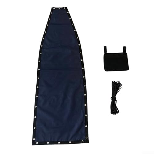 Ersatz-Sitztuch für Textilene Hängeschaukelstuhl mit Konstruktion und genauer Größe 64 x 197 x 23 cm, geeignet für Entspannung drinnen oder draußen (1 Stück mit Taschen) von UTTASU