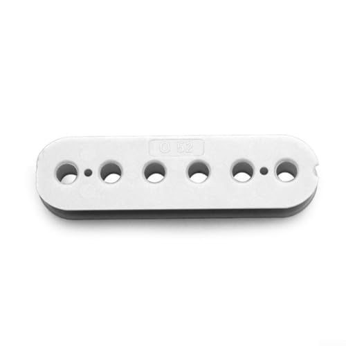 Ersatzteile für Humbucker-Spulen, geeignet für 6-saitige Gitarren mit Slug/Schraubmodus (50 mm weiß) von UTTASU