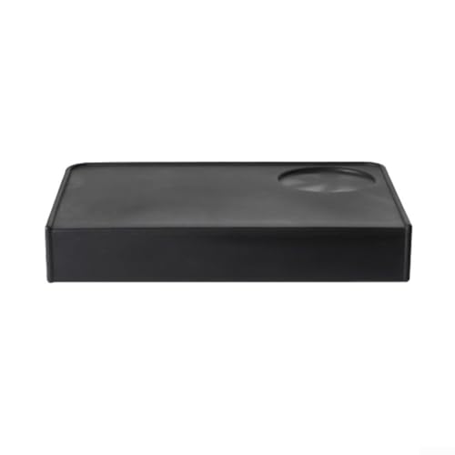 Espresso-Tampinghalter Silikon-Pad mit Schutzkante (schwarz) von UTTASU