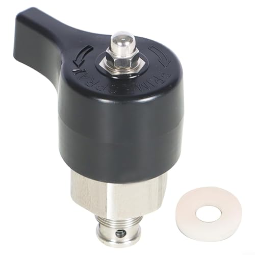 Farbsprüher Ablassventil Edelstahl Sprühventil Teil Kompatibel mit Sprühgerät 5900 7900 Schalter 245103 Silber Schwarz Farbsprüher Ablassventil Edelstahl Sprühventil Teil Kompatibel mit Sprühgerät 5900 7900 Schalter 245103 Silber Schwarz von UTTASU